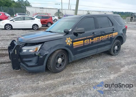 2019 Ford Police Interceptor из США, поврежденный, VIN 1FM5K8AR8KGB23028
